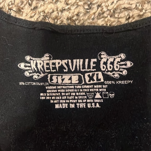 🌙  Kreepsville666 Baphomet Gothic Body Con Dress! 🖤 - Picture 7 of 8